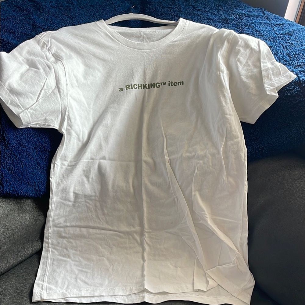 White Short Sleeve Crew Neck Tee